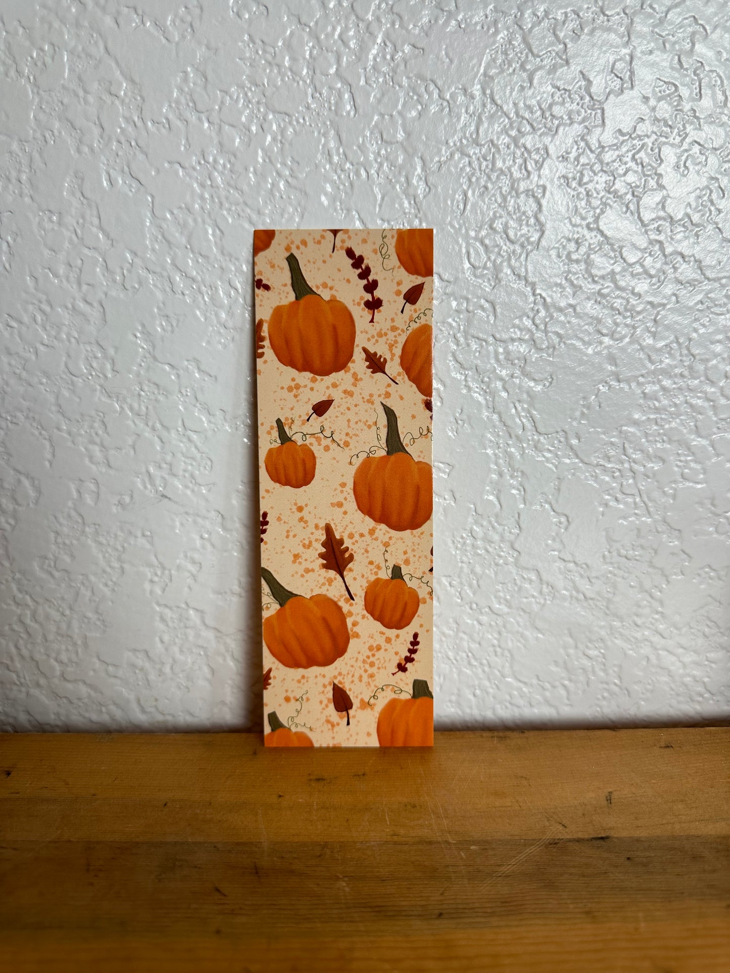 Pumpkin bookmarks