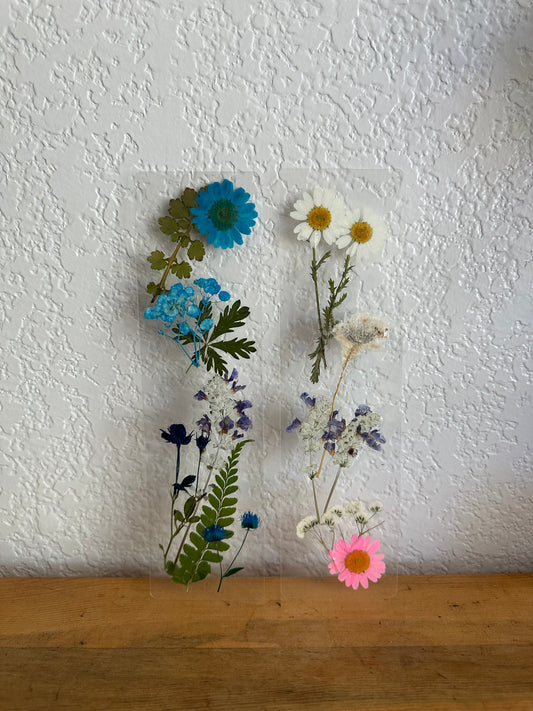 Pressed flowers