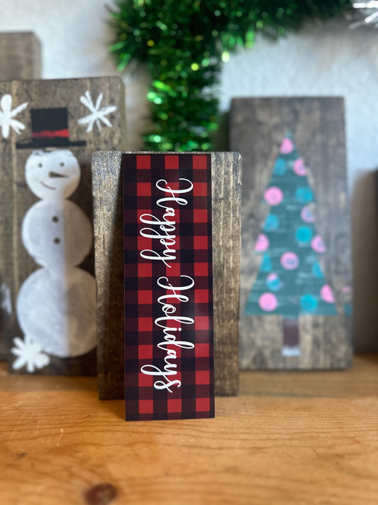 Happy Holidays Bookmark